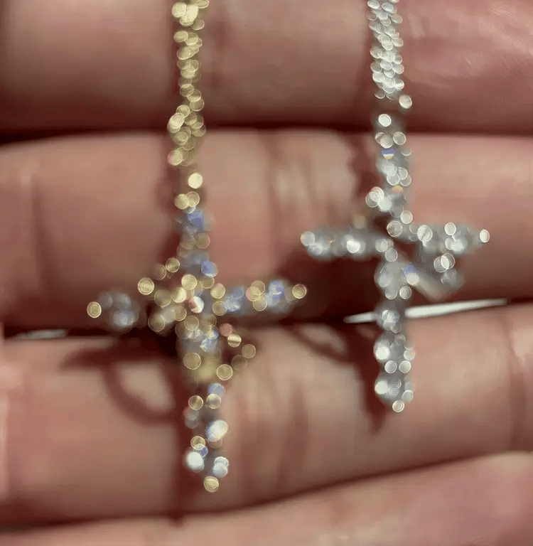 Faithful Crown & Cross Necklace