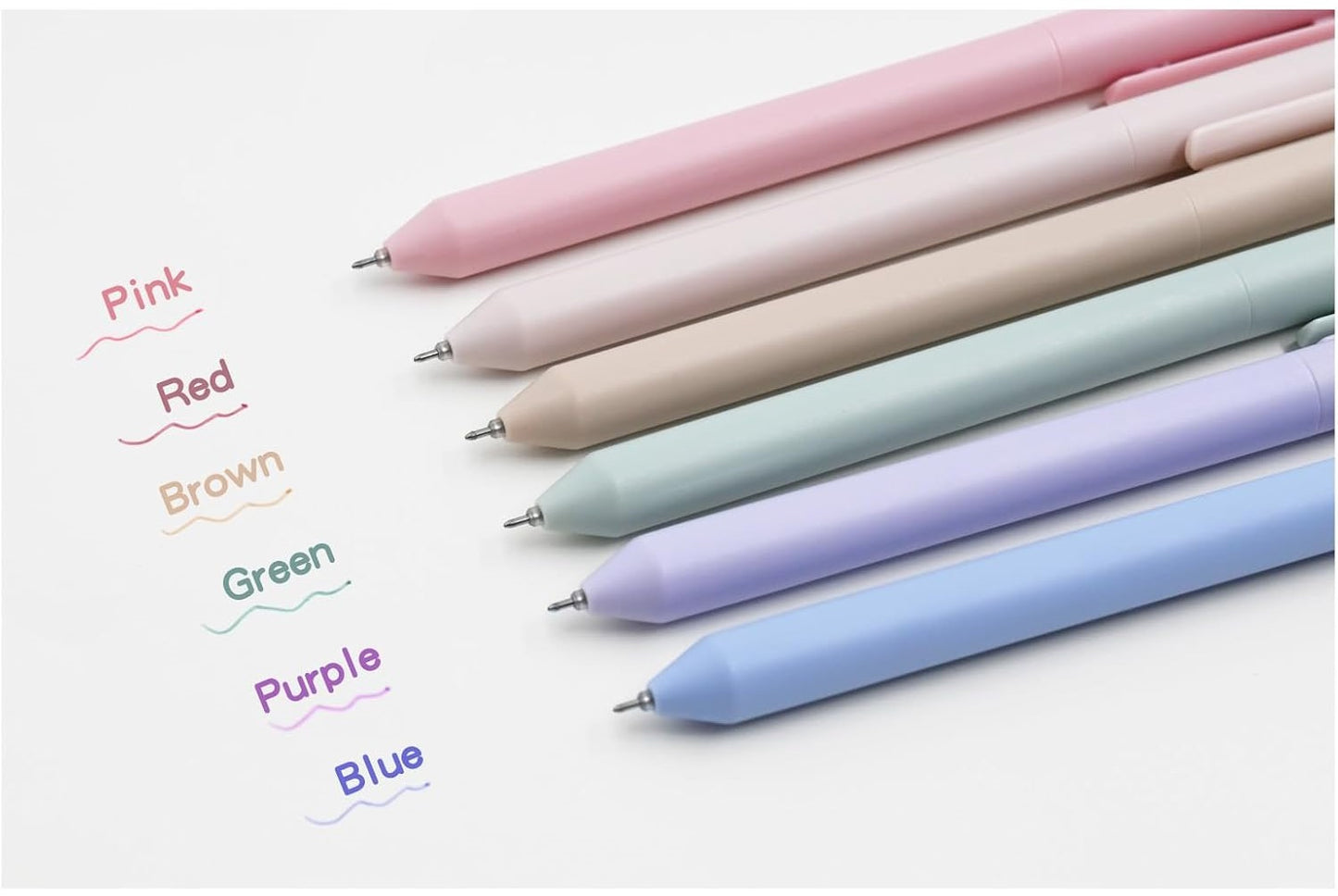 Pastel Pen Pack (6 Colors)