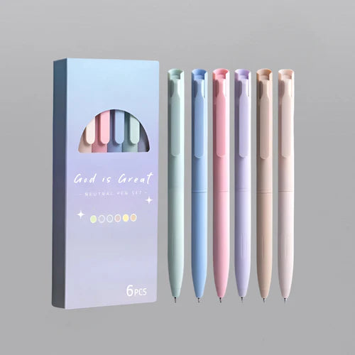 Pastel Pen Pack (6 Colors)